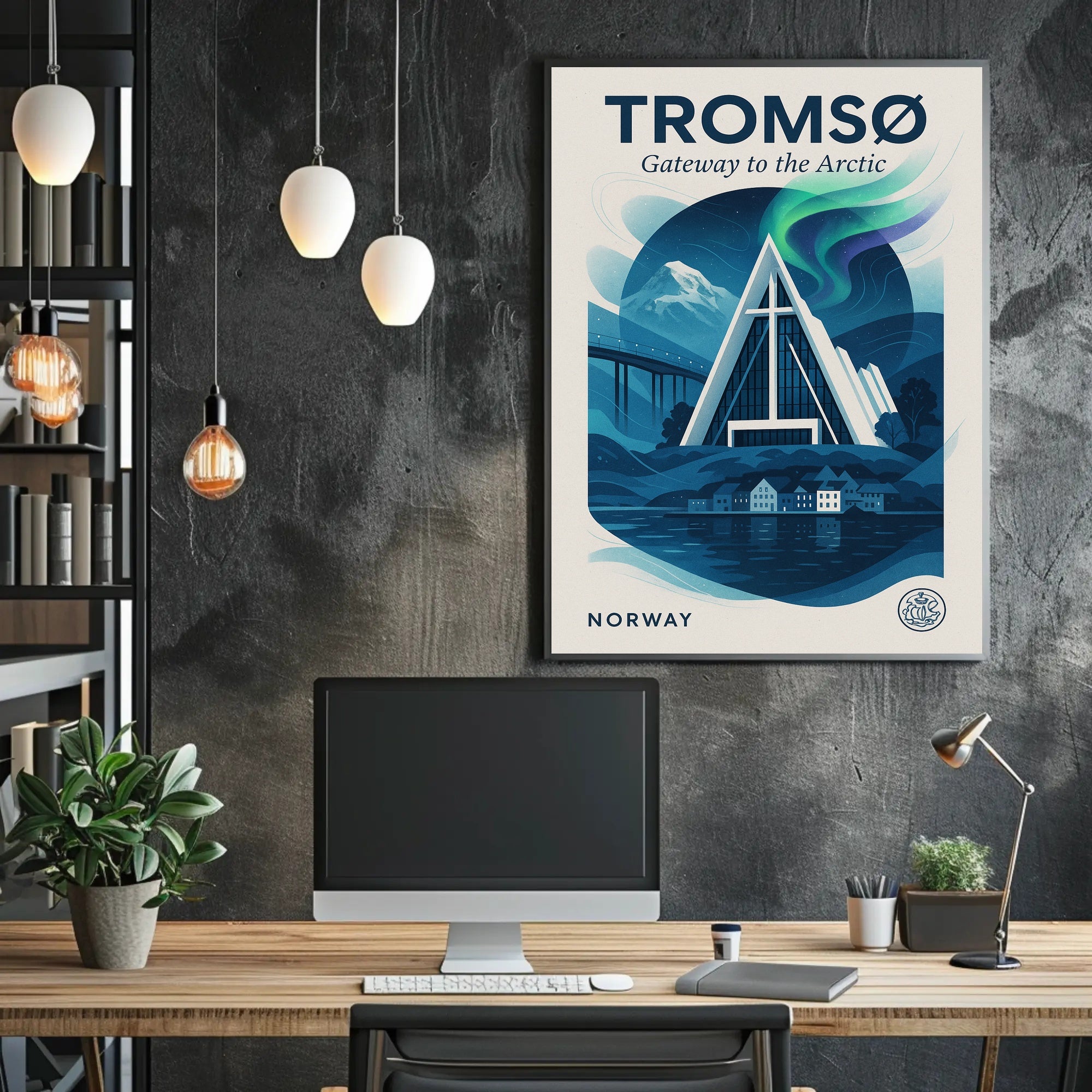 Tromsø Gateway To The Arctic Poster PosterGoat