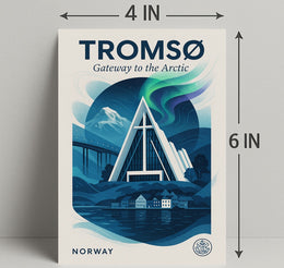 Tromsø Gateway To The Arctic Poster PosterGoat