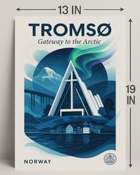 Tromsø Gateway To The Arctic Poster PosterGoat
