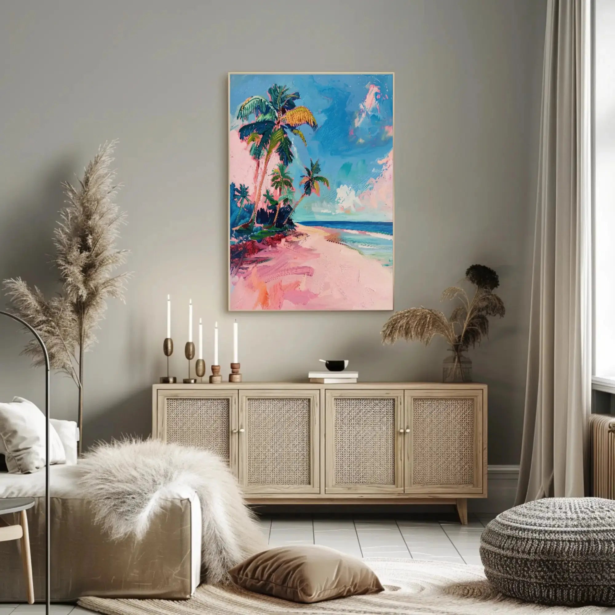 Tropical Escape Impressions Art Print Travel Poster PosterGoat