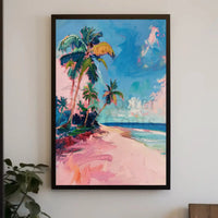 Tropical Escape Impressions Art Print Travel Poster PosterGoat