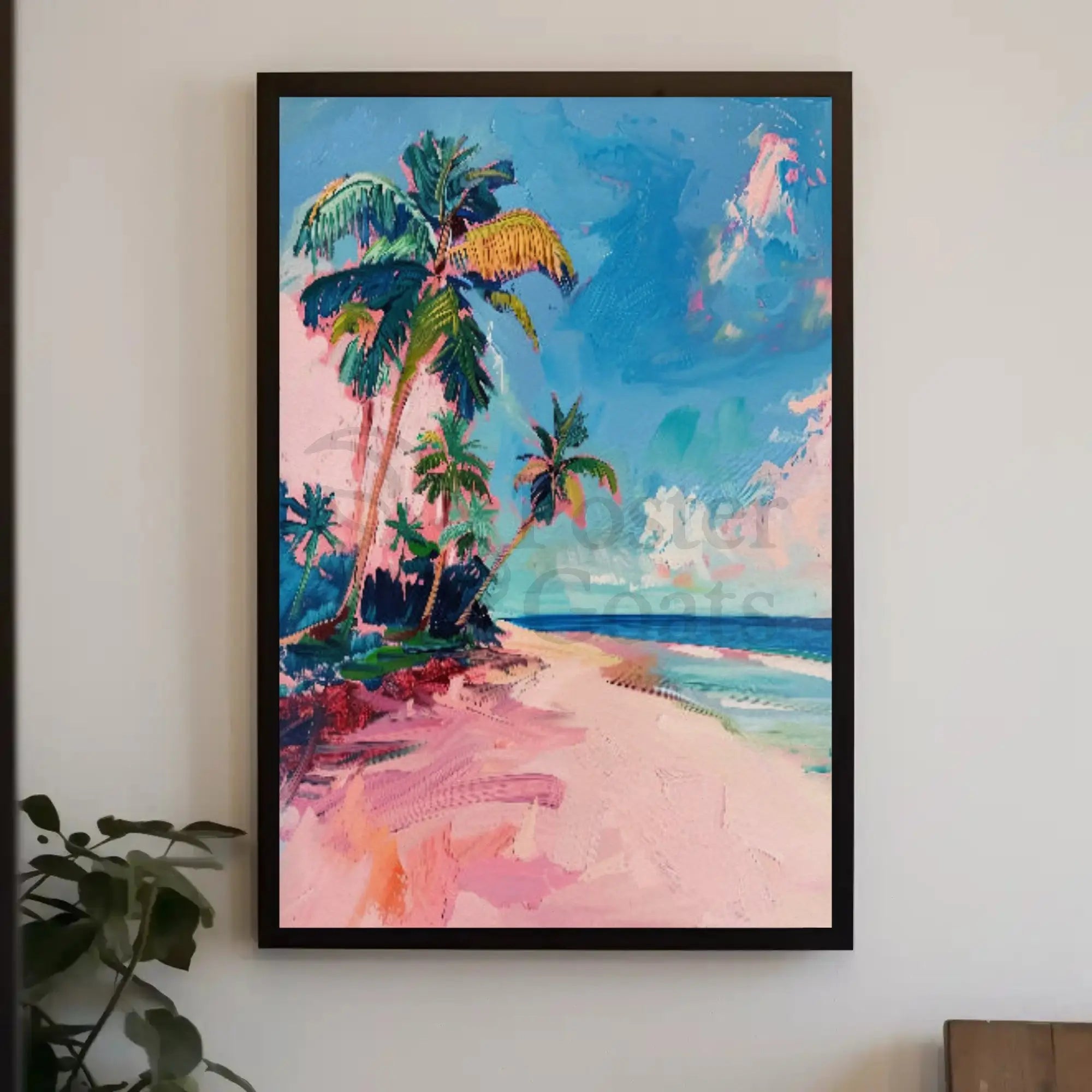 Tropical Escape Impressions Art Print Travel Poster PosterGoat