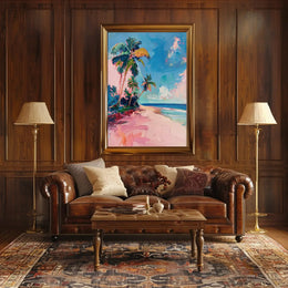 Tropical Escape Impressions Art Print Travel Poster PosterGoat