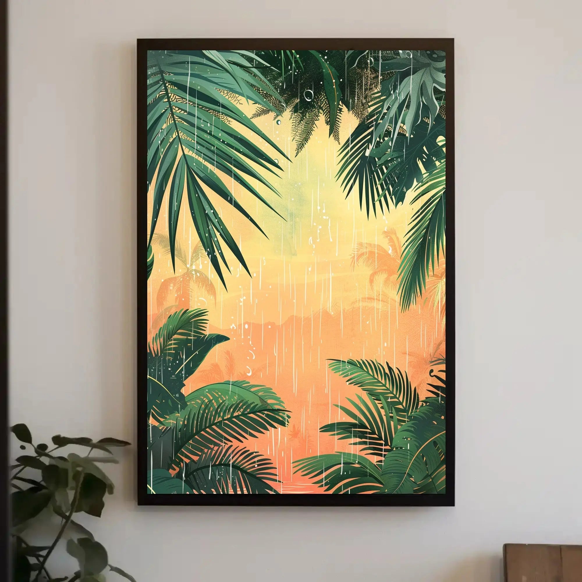 Tropical Rainforest Scene Art Print - National Park Poster PosterGoat