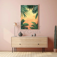Tropical Rainforest Scene Art Print - National Park Poster PosterGoat
