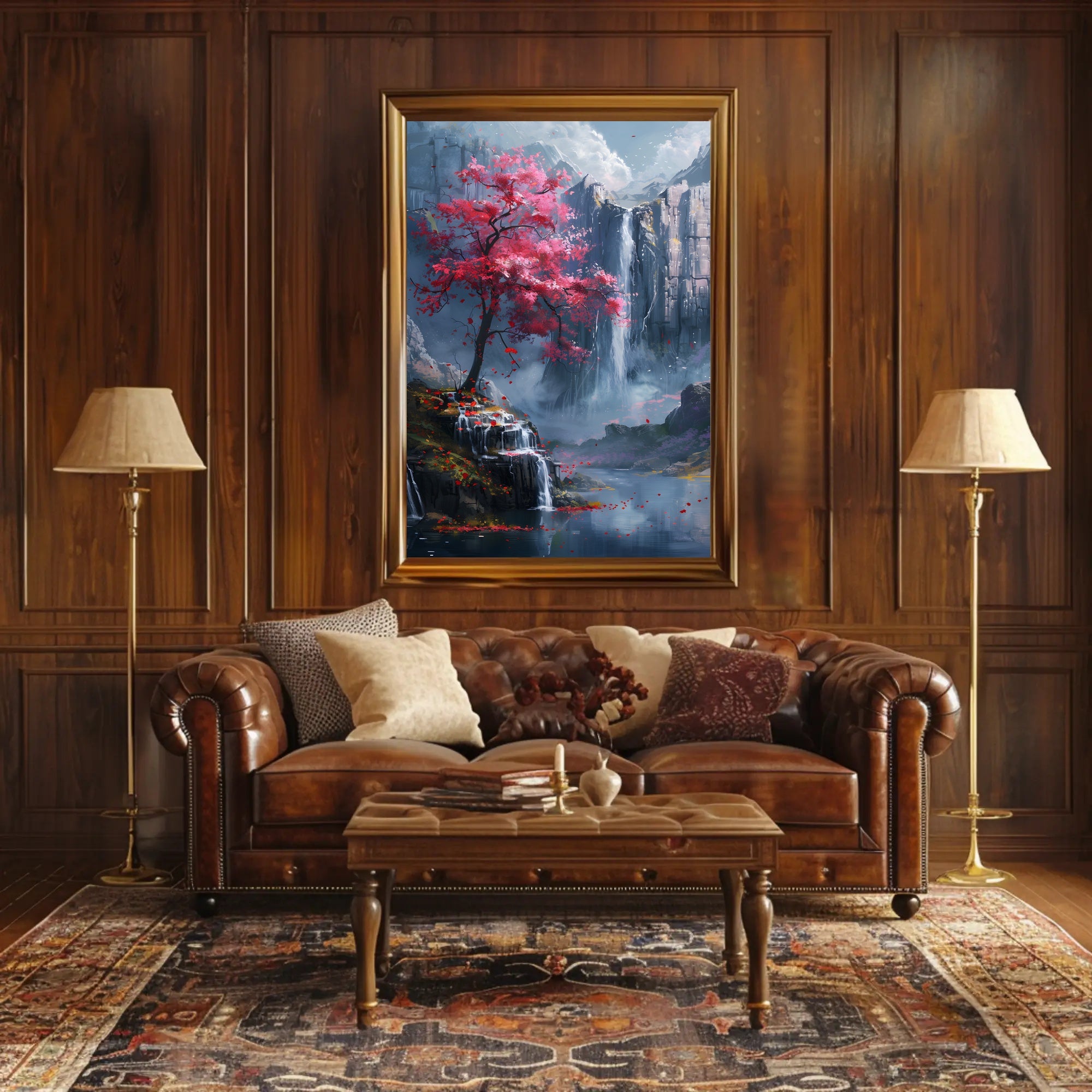 Tropical Sunset Vibes Travel Poster PosterGoat