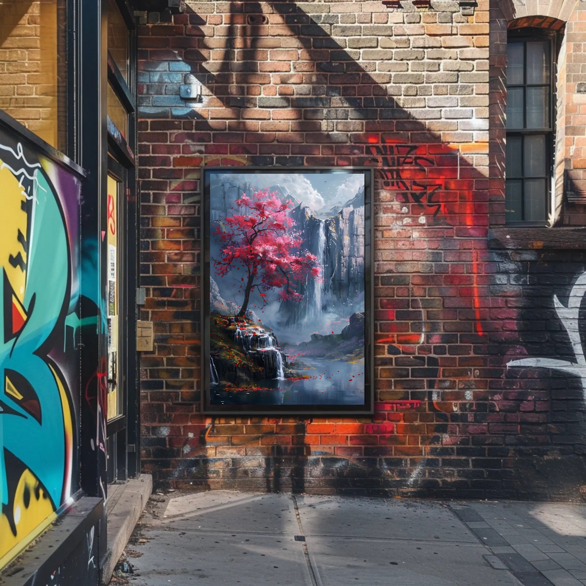 Tropical Sunset Vibes Travel Poster PosterGoat