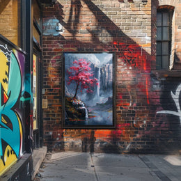 Tropical Sunset Vibes Travel Poster PosterGoat