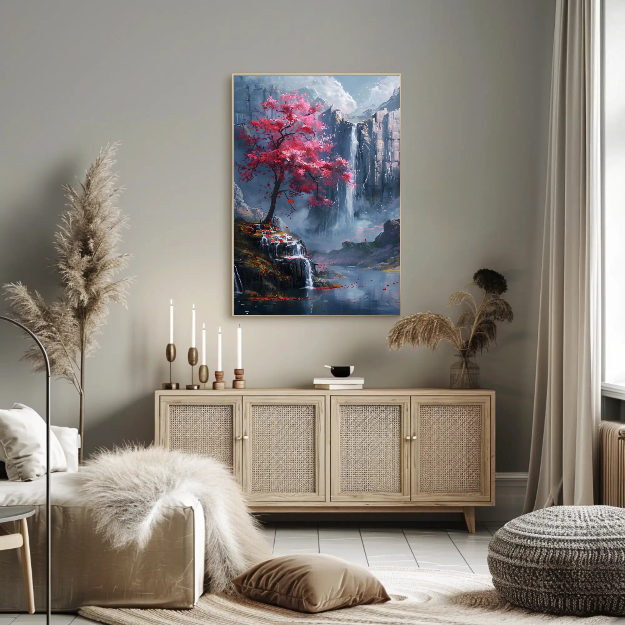 Tropical Sunset Vibes Travel Poster PosterGoat