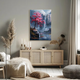 Tropical Sunset Vibes Travel Poster PosterGoat