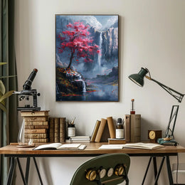 Tropical Sunset Vibes Travel Poster PosterGoat