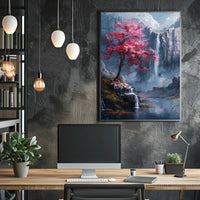 Tropical Sunset Vibes Travel Poster PosterGoat