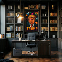 Trump Bold Pop Art Political or Propaganda Poster PosterGoat