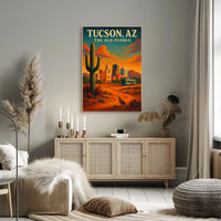 Tucson, Az The Old Pueblo Poster PosterGoat