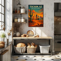 Tucson, Az The Old Pueblo Poster PosterGoat