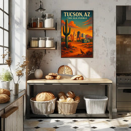 Tucson, Az The Old Pueblo Poster PosterGoat