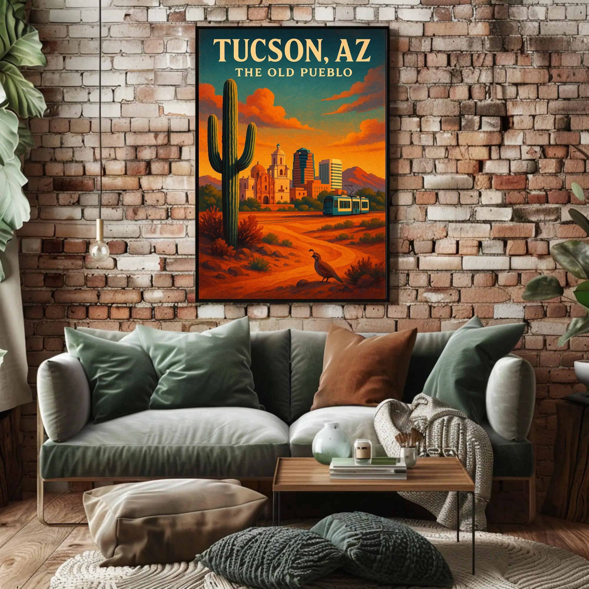 Tucson, Az The Old Pueblo Poster PosterGoat