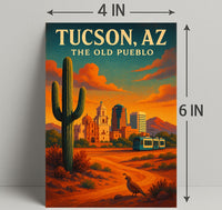 Tucson, Az The Old Pueblo Poster PosterGoat