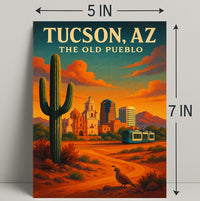 Tucson, Az The Old Pueblo Poster PosterGoat