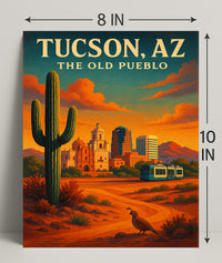 Tucson, Az The Old Pueblo Poster PosterGoat