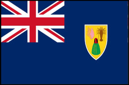 Turks and Caicos Islands Flag Country Flag Poster PosterGoat