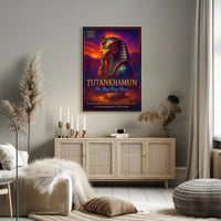 Tutankhamun The Boy King Rises Poster PosterGoat