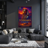 Tutankhamun The Boy King Rises Poster PosterGoat