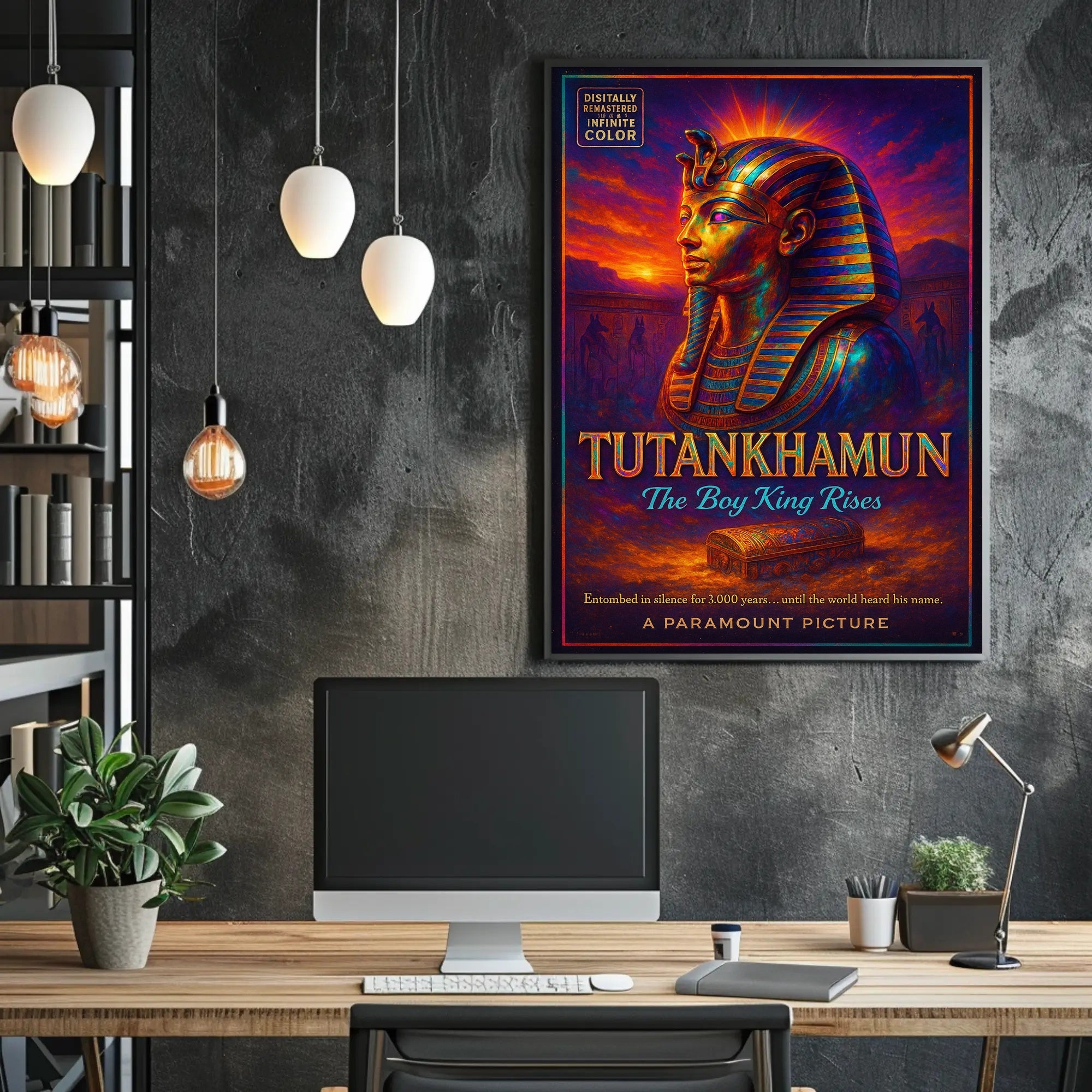Tutankhamun The Boy King Rises Poster PosterGoat