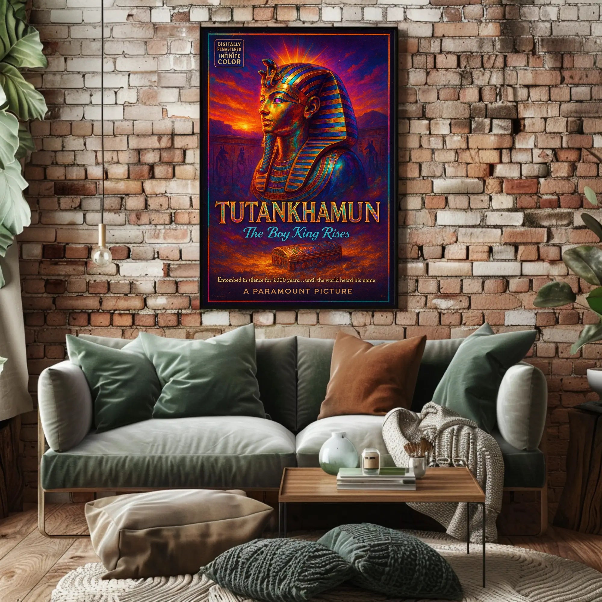 Tutankhamun The Boy King Rises Poster PosterGoat