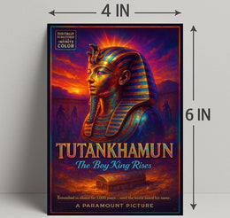 Tutankhamun The Boy King Rises Poster PosterGoat