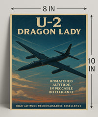 U-2 Dragon Lady Poster PosterGoat