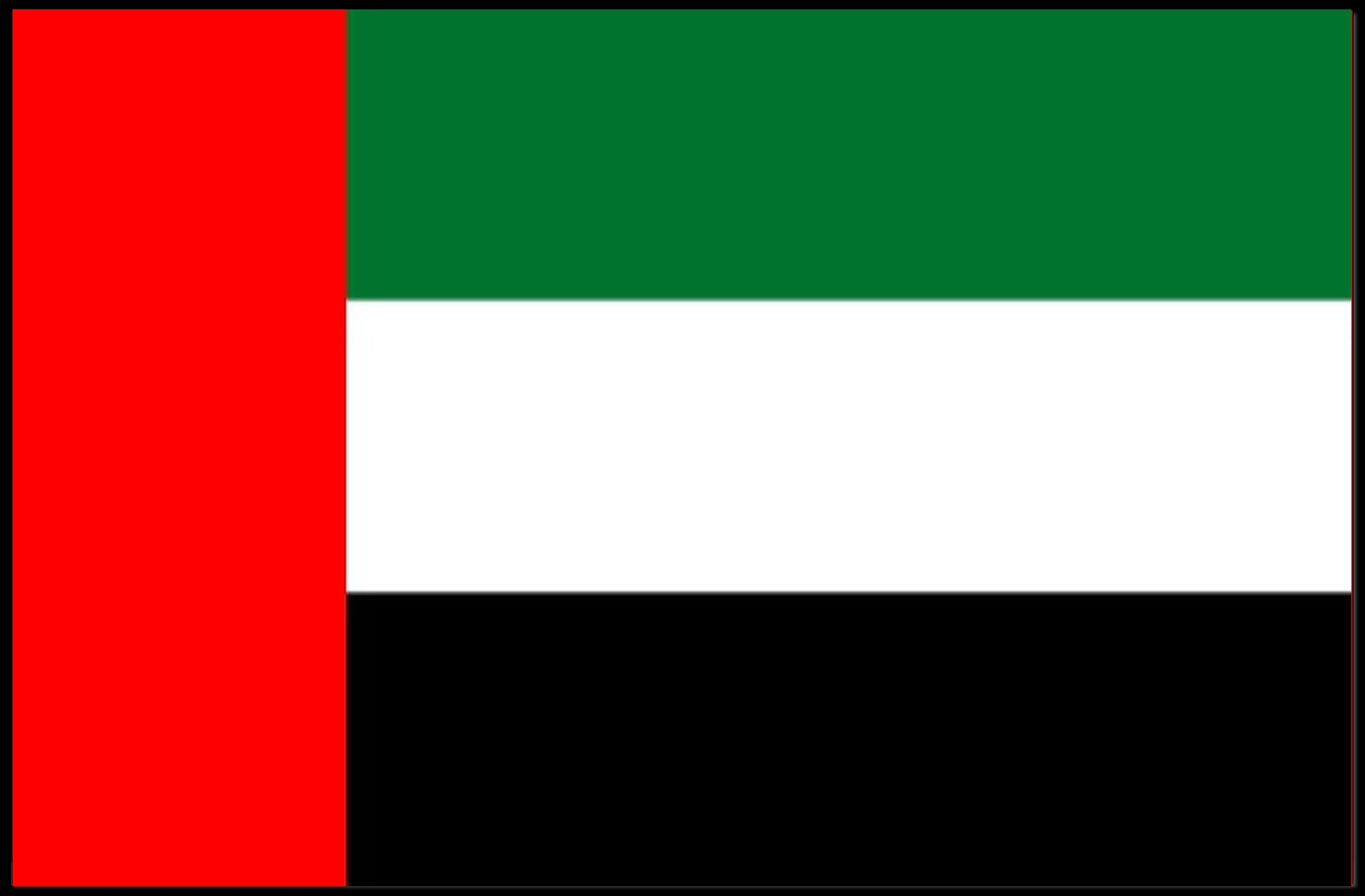 UAE Flag Illustration Celebrating National Pride Country Flag Poster PosterGoat