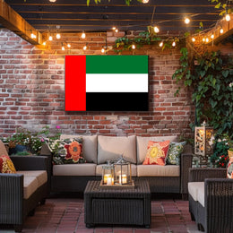 UAE Flag Illustration Celebrating National Pride Country Flag Poster PosterGoat
