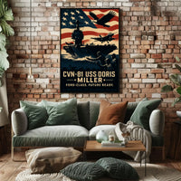 USS Doris Miller Powerhouse of Innovation Recruitment Poster PosterGoat