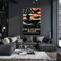USS Doris Miller Powerhouse of Innovation Recruitment Poster PosterGoat