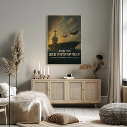 USS Enterprise CVN-80 Poster PosterGoat