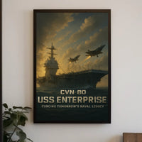 USS Enterprise CVN-80 Poster PosterGoat