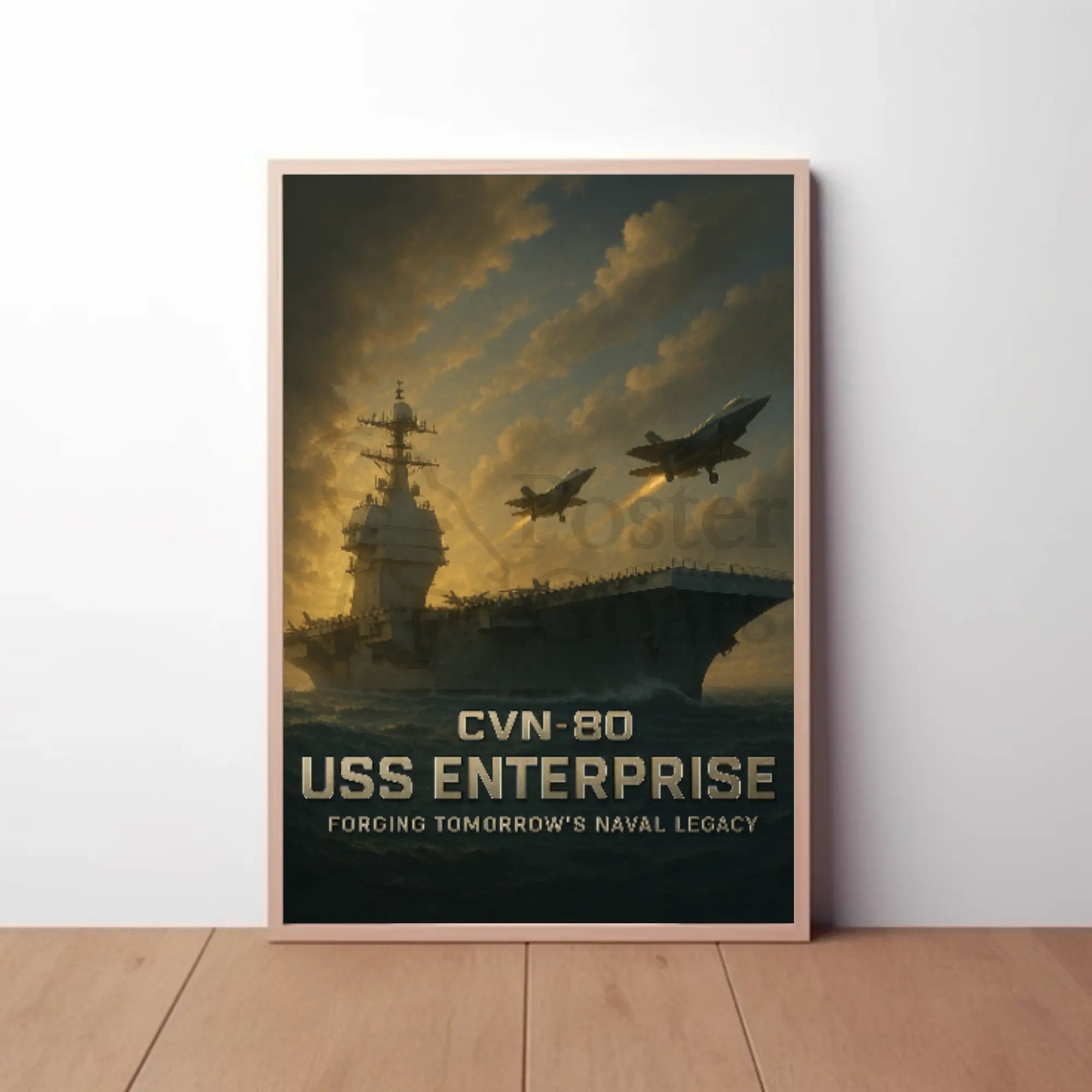 USS Enterprise CVN-80 Poster PosterGoat