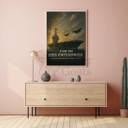 USS Enterprise CVN-80 Poster PosterGoat