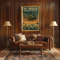Uh-1 Iroquois Legend Of The Skies Poster PosterGoat