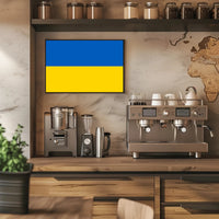Ukrainian National Flag: Patriotic Symbol, Country Flag Poster PosterGoat