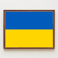 Ukrainian National Flag: Patriotic Symbol, Country Flag Poster PosterGoat