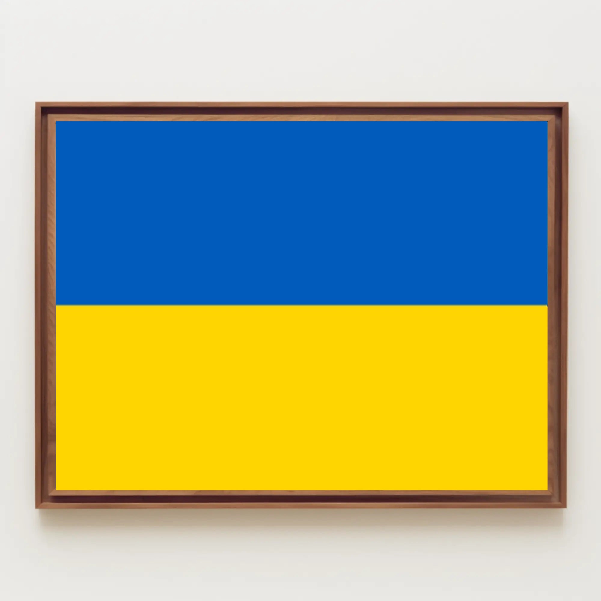 Ukrainian National Flag: Patriotic Symbol, Country Flag Poster PosterGoat