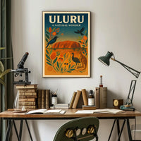 Uluru A Natural Wonder Poster PosterGoat