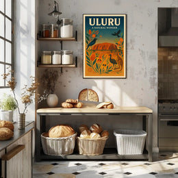 Uluru A Natural Wonder Poster PosterGoat