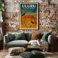 Uluru A Natural Wonder Poster PosterGoat