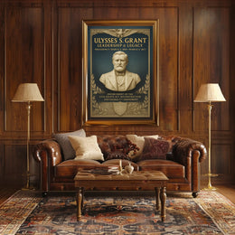 Ulysses S. Grant Leadership Legacy Poster PosterGoat
