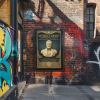 Ulysses S. Grant Leadership Legacy Poster PosterGoat