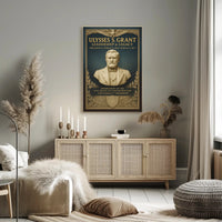 Ulysses S. Grant Leadership Legacy Poster PosterGoat