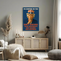 Uncle Sam Patriotic WWII Tribute Poster PosterGoat